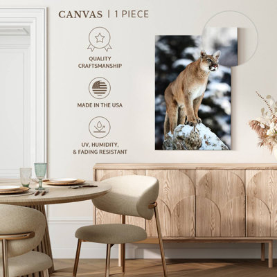 Brampt Winter Forest Cougar