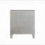 Table de chevet 1pc avec 2 tiroirs Glam Style