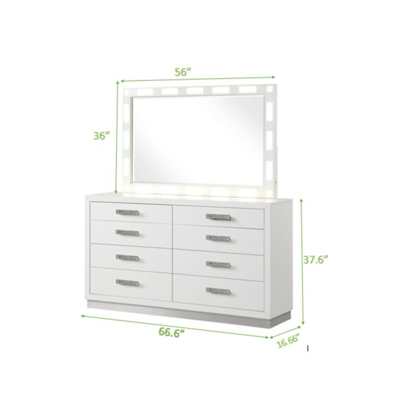 Commode 8 tiroirs Coco