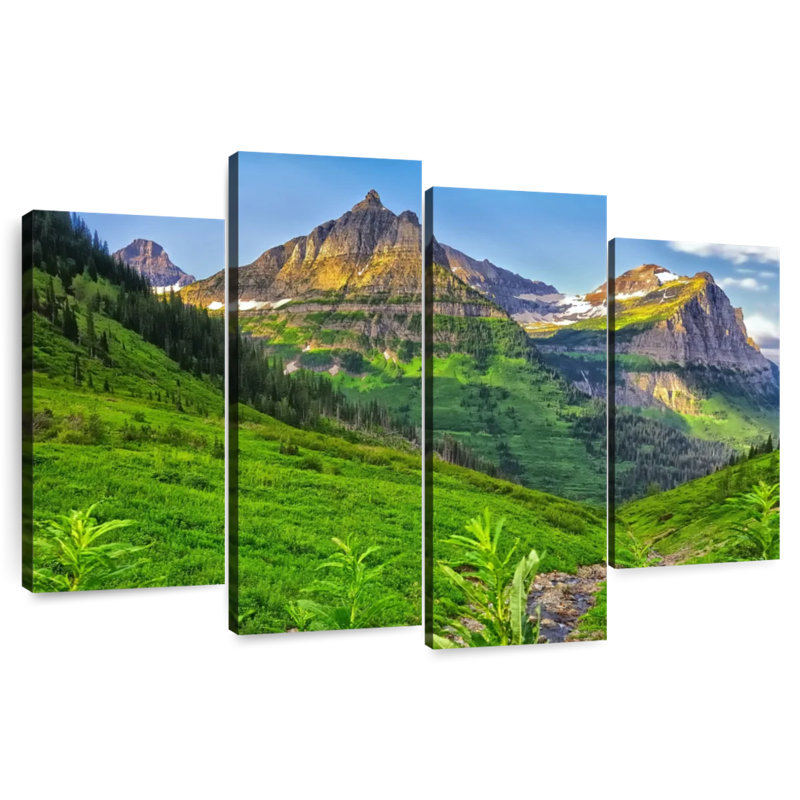 Alvord Glacier Park Greenery, 27'' H x 43'' W