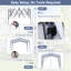 3M X 3M Pop Up Canopy Tent Foldable Sunshade Garden Gazebo-White