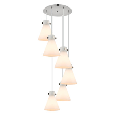Luminaire suspendu 6 lumières Amrith