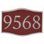 Plaque d’adresse murale sur 1 ligne serif-55325705-55325704