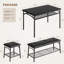 Ensemble de 4 tables de salle à manger Modern-1216179352-1216179354