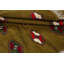 Tapis de zone en laine vert 3 pi 5 po x 4 pi 9 po one-of-kind-noué la main gabbeh