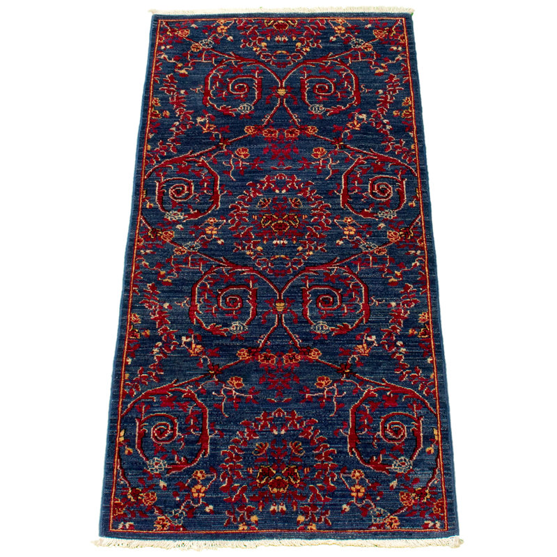 Tapis décoratif en laine noué à la main de conception unique 2 pi 9 po x 5 pi 9 po Bryttni New Age 18/20 Pak Finest