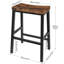 Counter Stool with Metal Frame