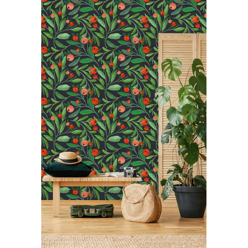 Panneau de papier peint auto-adhésif L 18,75 pi x l 25 po Berrie