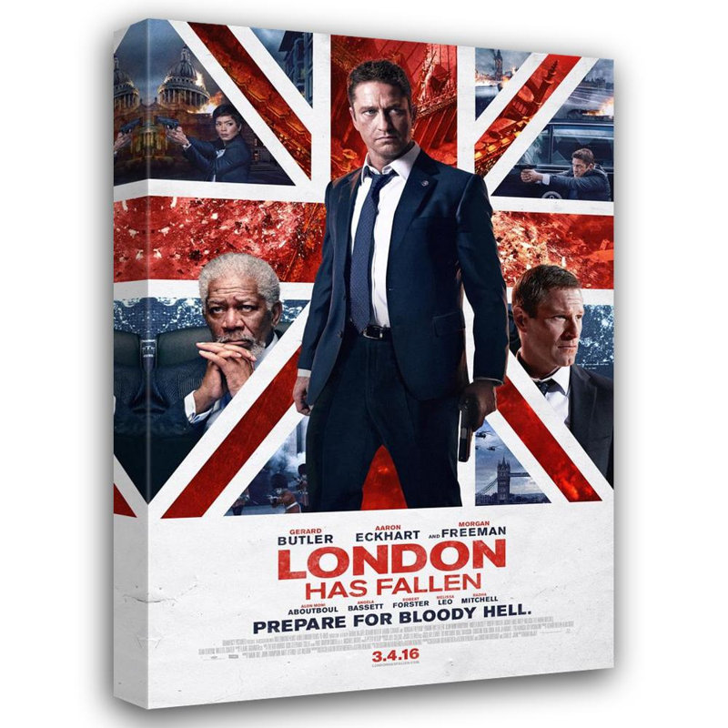 Londres est tombé, H 24 po x l 16 po