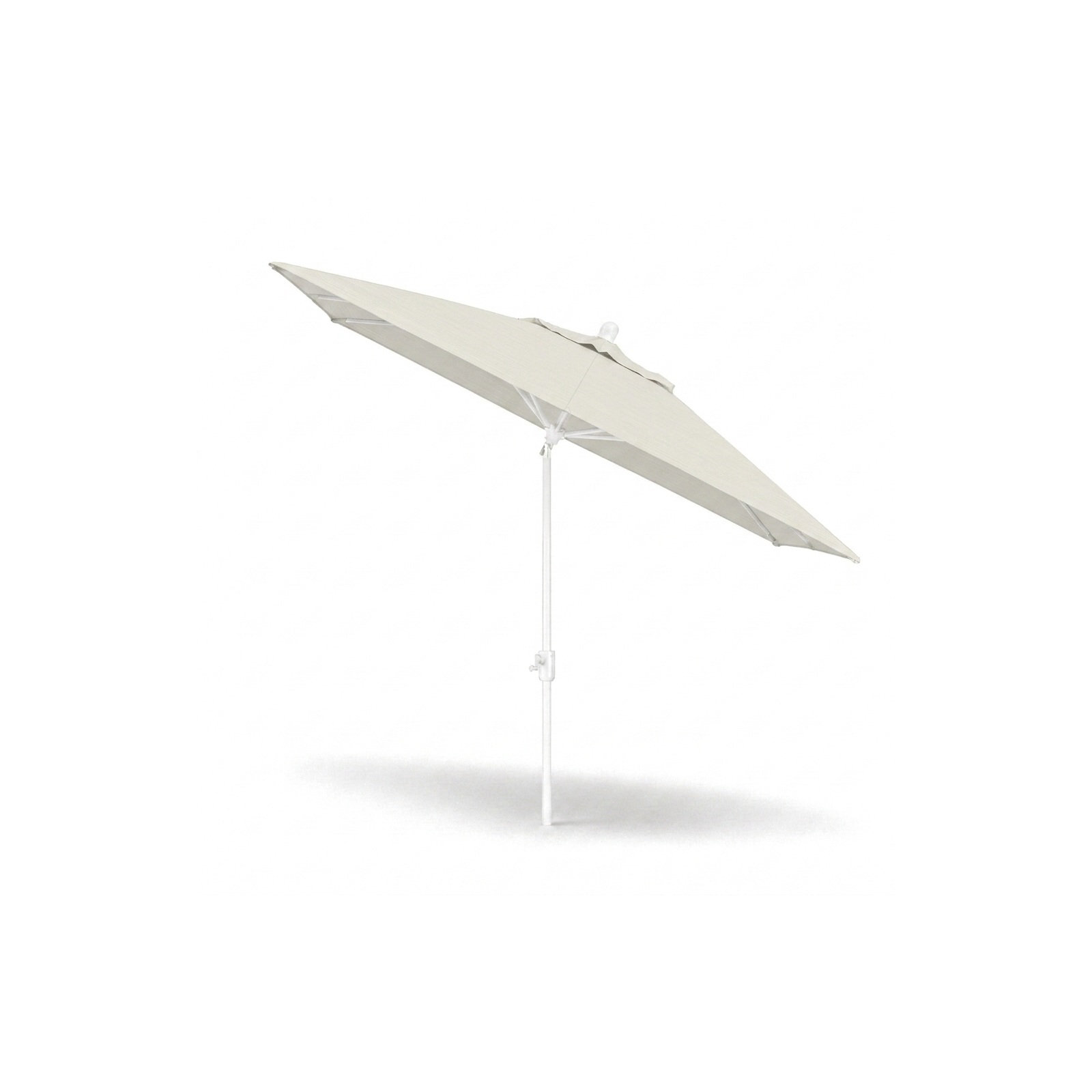 Olivier 116.7'' Outdoor Umbrella, Canvas Natural Sunbrella® Canvas, White Sand
