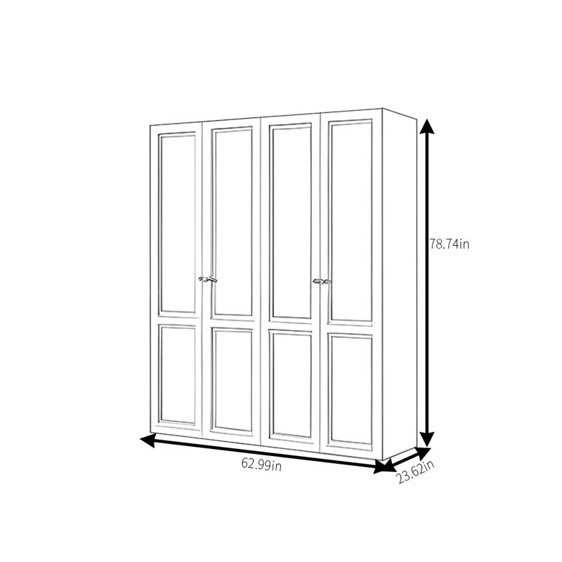 Kinnard, 79" H x 63" W x 24" D