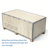 63" Solid Surface Double Slipper Freestanding Soaking Bathtub in Matte White