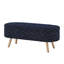 Banc de rangement avec repose-pieds ovale Luxury-139923762