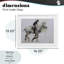 «Polo Rider in Motion», impression encadrée sous verre, conception de Jadei-641031697-641031706