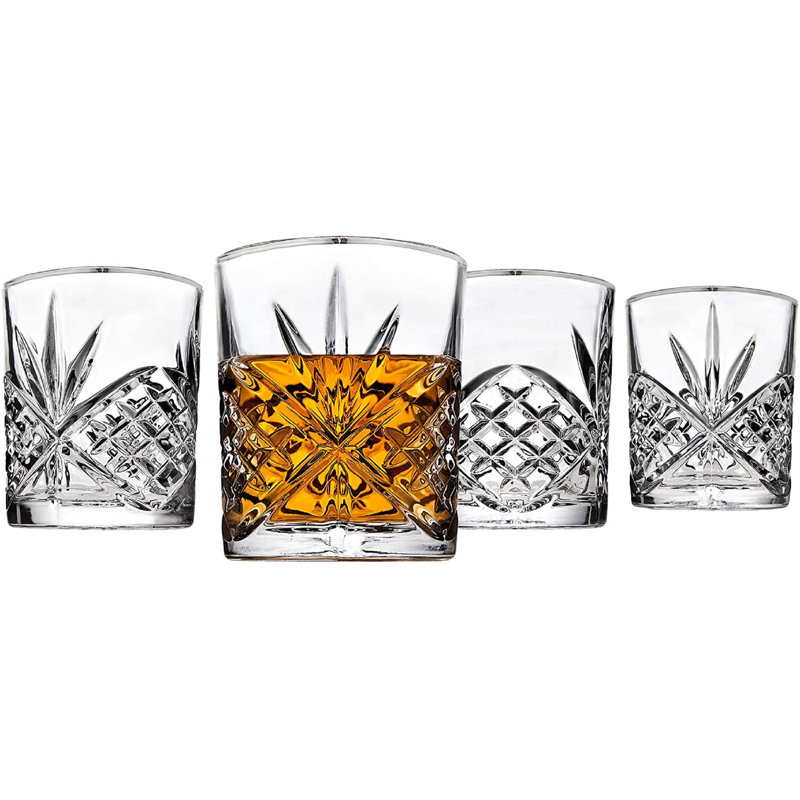 Verre à whisky Dublin Crystal 11 oz, Platine
