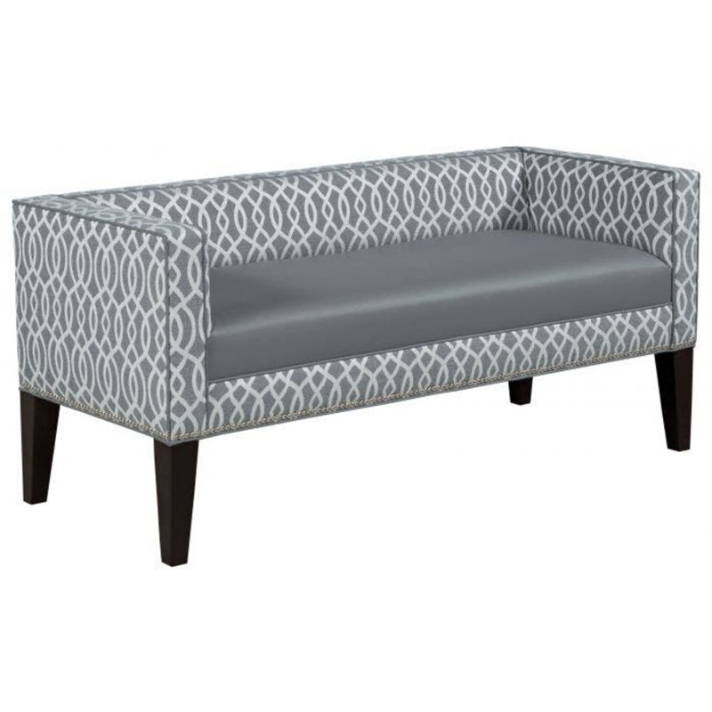 Banc rembourré Lara, Sauge 8789, Espresso