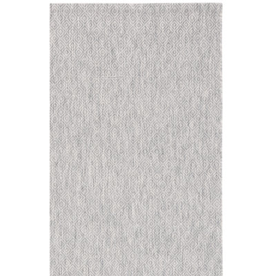 Geometric Gray Indoor/Outdoor Area Rug