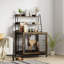 Cage pour chien avec cadre en fer