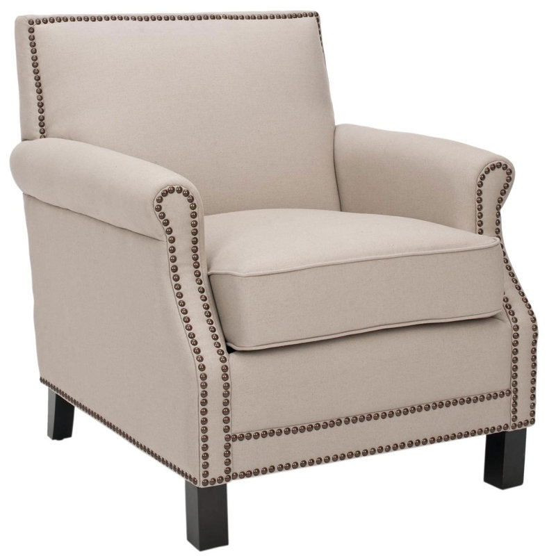 Fauteuil Easton, 100% polyester beige