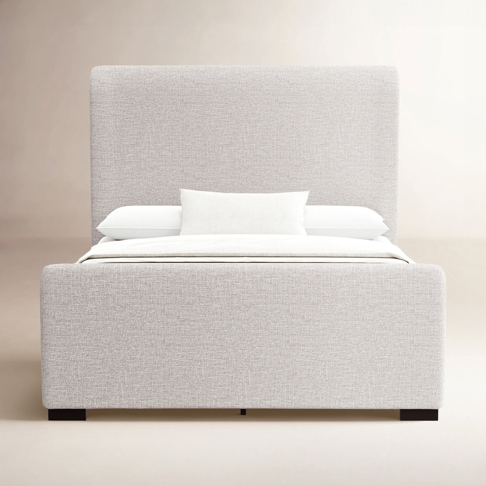 Scotty Upholstered Wingback Bed, Full / Double
