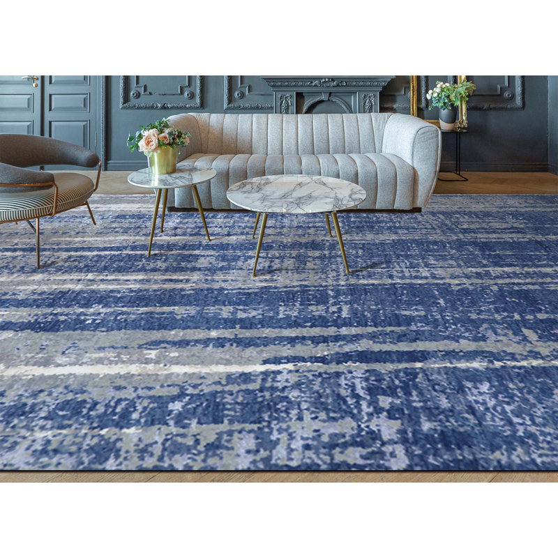 Abstract Area Rug, Rectangle 10' x 14'