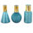 Jaelys Glass Tinted Decorative Vase with Shiny Round Opening Set-106031254-106031253