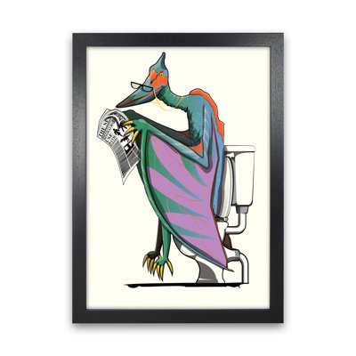 Pterodactyl Bathroom - Print
