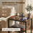 Alvantar Bedside Table Charging Station Nightstand with USB/C Ports, Adjustable Drawers, 3-Tier Storage Shelf-93558671