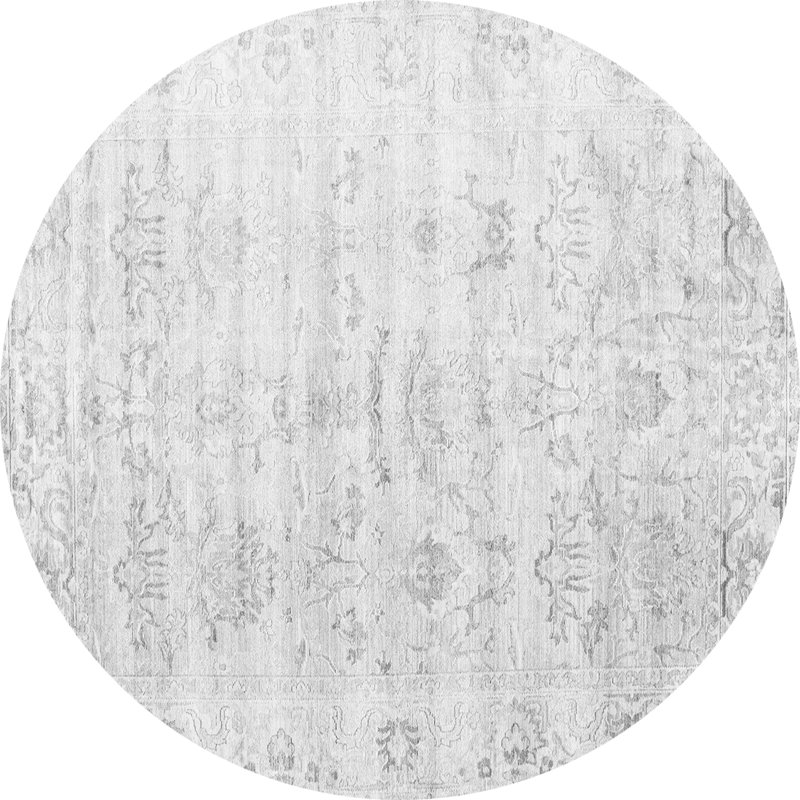 Cannaday Oriental Indoor Rug, Round 5'