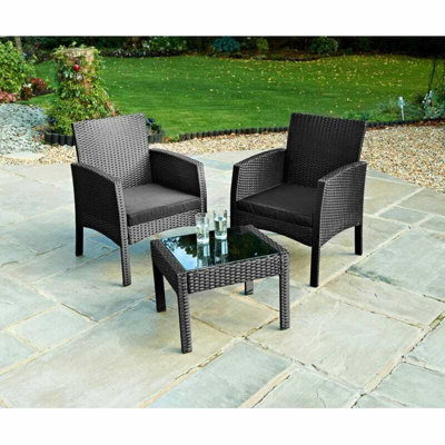 Croxton 2 Seater Bistro Set with Cushions