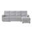 Grey Sleeper With Storage Chaise