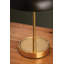 Lampe de table rechargeable Hector en laiton vieilli et bronze vieilli