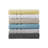 Aegean Charcoal 100% Turkish Cotton Casual 6-Piece Towel Set-1635439131