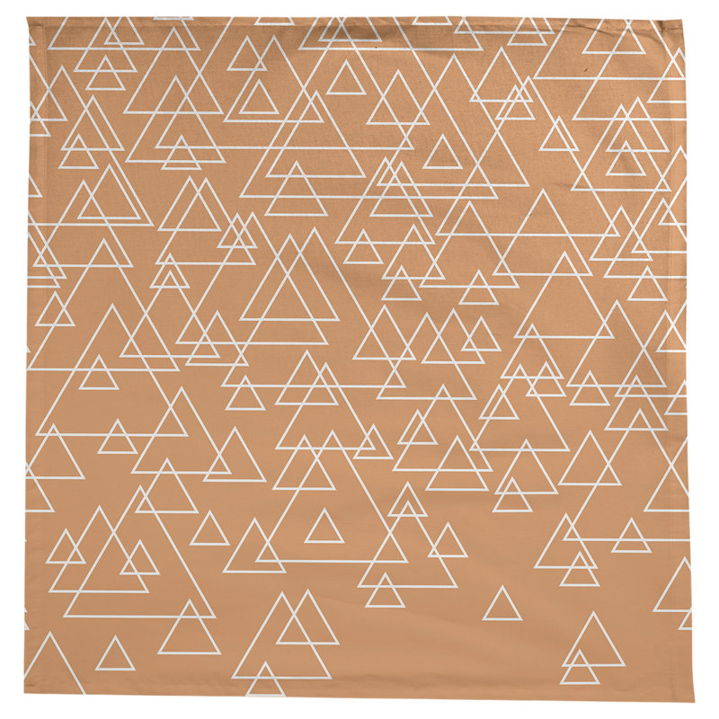 Nappe à triangle dispersé Avicia, Orange