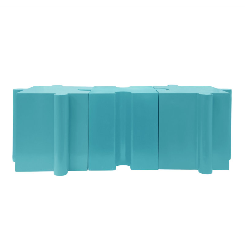 Ensemble de table artistique, Vert clair / bleu clair