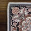 Tapis tissé antibactérien (2,6 x 4,0 pi), 100% polyester, d'une hauteur de poils de 0,3 po | Impression numérique 3D antidérapante à pois en PVC | Lavable à la machine, facile d'entretien pour le salon, la chambre à coucher et le bureau