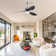 52'' ABS Blades Ceiling Fan With Lights And Remote