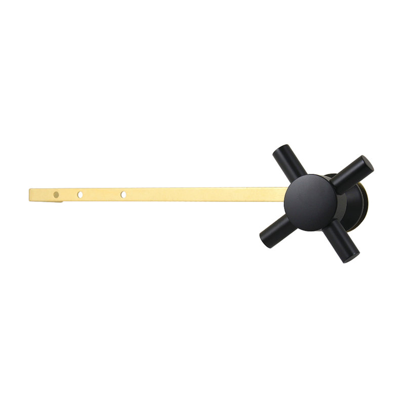 Kingston Brass Concord Universal Front or Side Mount Toilet Tank Lever, Matte Black