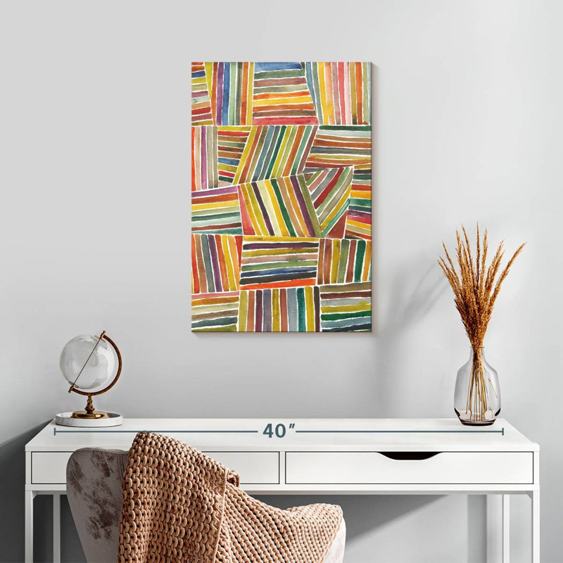 Avery Stripes I, 24" H x 16" W
