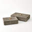 Posh Box-Grey Suede-Sm-186370404