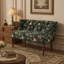 Fauteuil une place de style européen pour salon et garde-robe, vert-1309803605