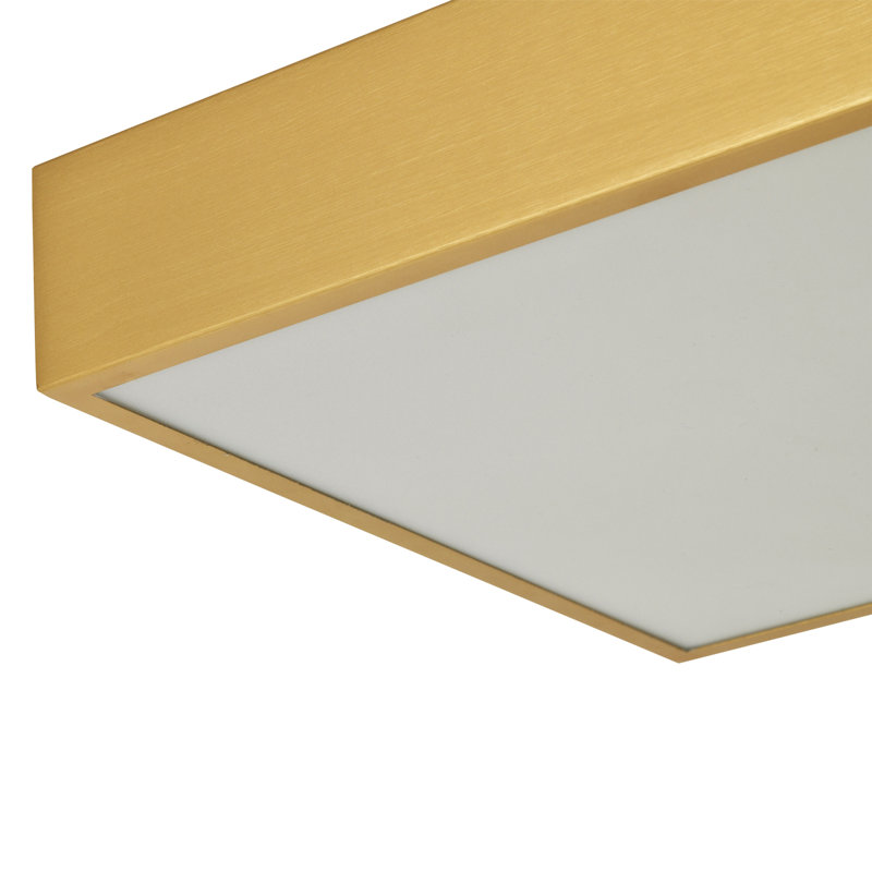 Dacorian LED Flush Mount, Gold