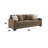 Aubrye Sofa witth Pillows in Brown