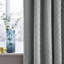 So Soft Luxe Velvet Geometric Thermal Eyelet Curtains-49294044-49294047