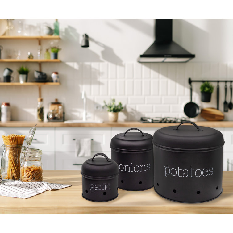 3 Piece Kitchen Canister Set