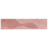 Avicia Hand Drawn Waves Table Runner
