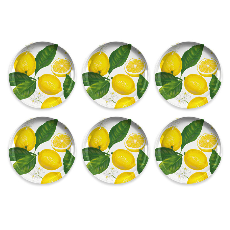 Brackin Lemon Fresh 8.5" Melamine Salad Pate