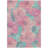 Machine Washable Indoor/Outdoor Claudian ACN1545 Pink Rug-109536434