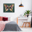 Art mural sur toile "Traditional Florals Butterfly" par Victoria Barnes-1927150208
