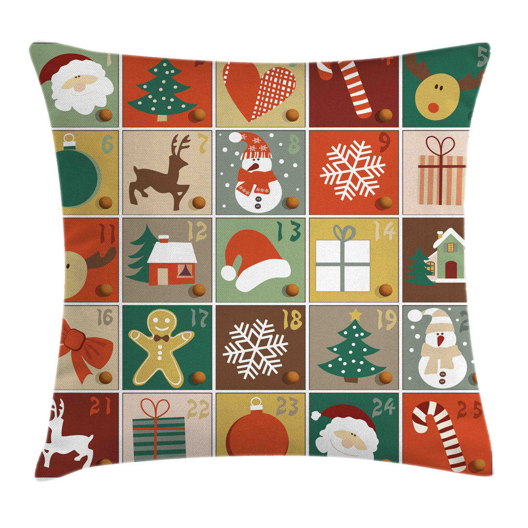 Patchwork Square Scatter Cushion Kissenbezug